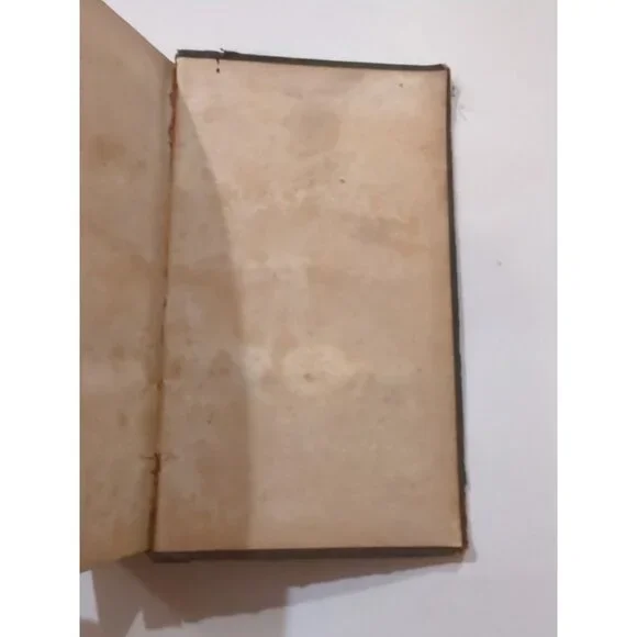 Class Book of Botany 2 Parts 1851 Alphonso Wood HC Antique Rough Condition